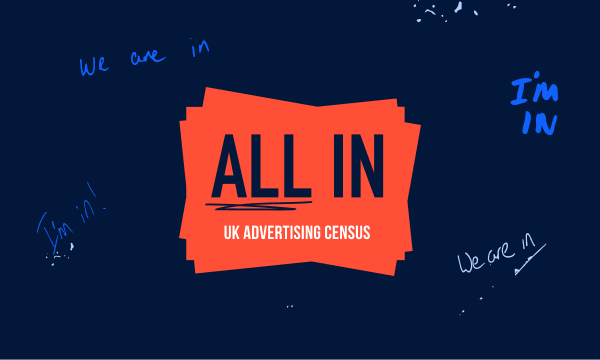 UK advertising industry goes ‘All In’ today for census preview image