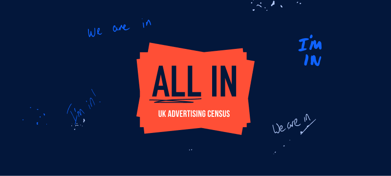 UK advertising industry goes ‘All In’ today for census featured image