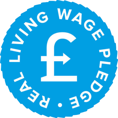 Real Living Wage Pledge logo